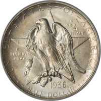 1936-S Texas Independence Centennial. MS-66 (PCGS). CAC.