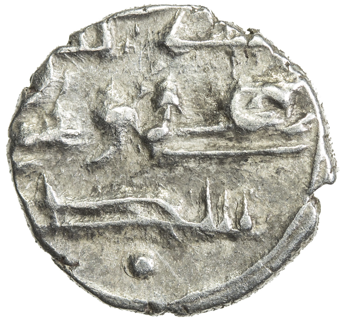 India - Sind & Multan，HABBARIDS OF SIND: Ali, early 10th century, AR damma (0.59g), NM, ND, A-1496, 