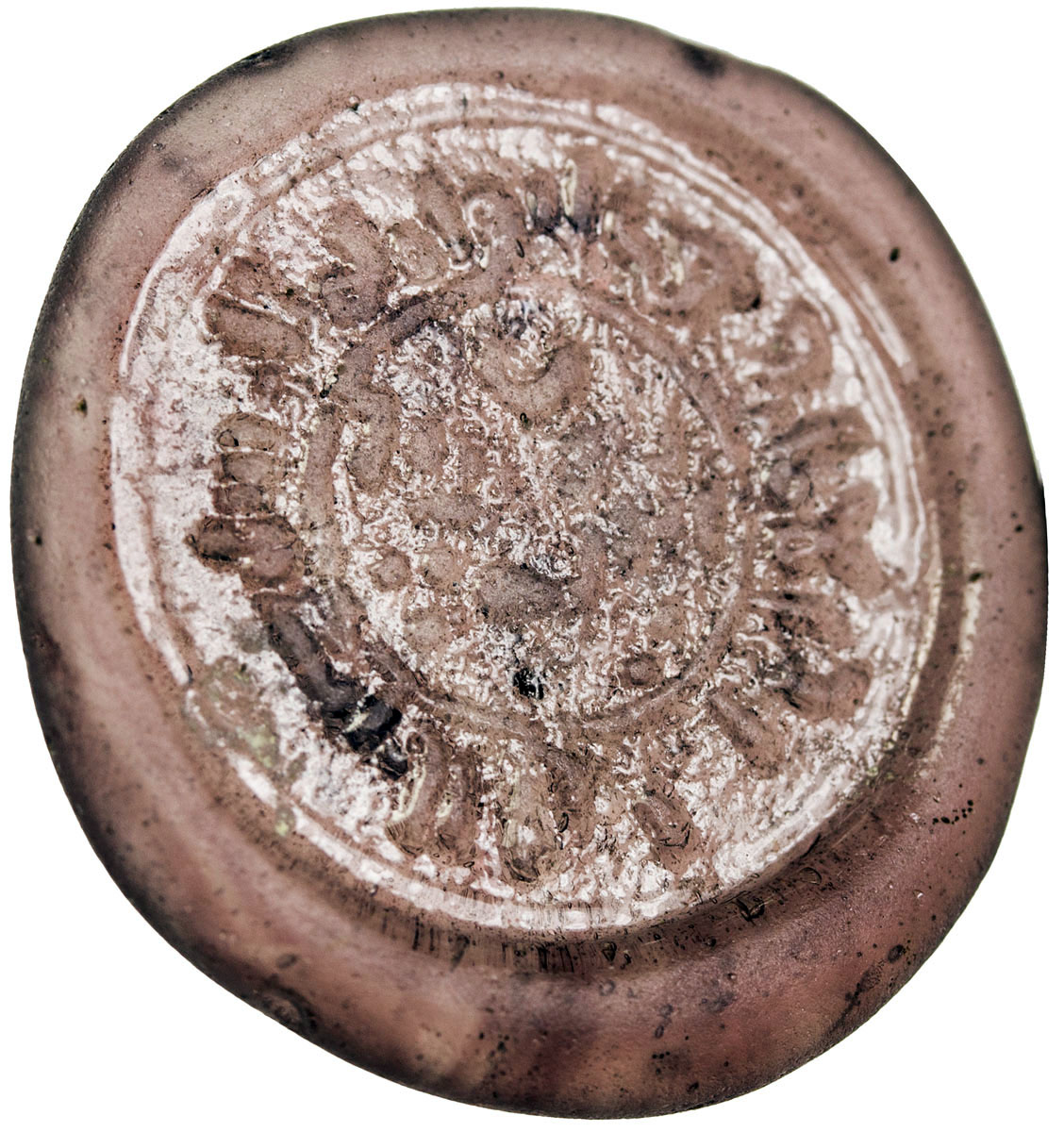 Islamic - Spain & North Africa，FATIMID: al-Mustansir, 1036-1094, glass jeton/weight (2.95g), A-724, 