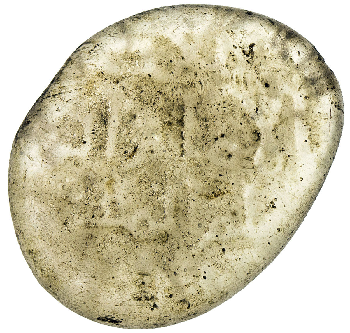 Islamic - Spain & North Africa，FATIMID: al-Mustansir, 1036-1094, glass jeton/weight (1.02g), A-724, 