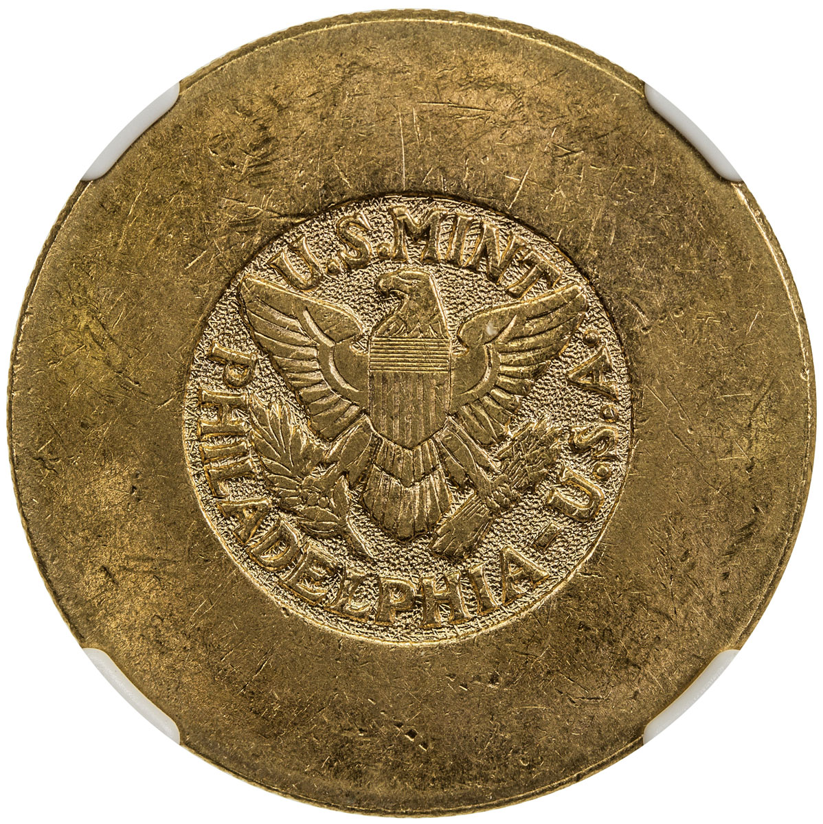 World Coins - Asia & Middle-East，SAUDI ARABIA: Abd al-Aziz b. Saud, 1932-1953, AV 4 pounds, ND (1945