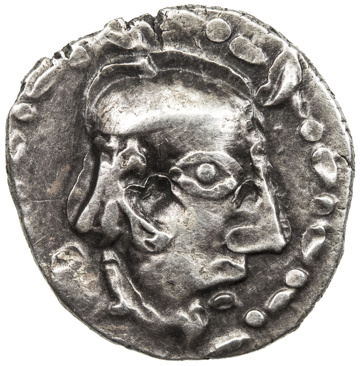 Ancient - Central Asia，KESH: Phseighacharis, 1st-2nd century AD, AR drachm (1.76g), Zeno-101229 (thi