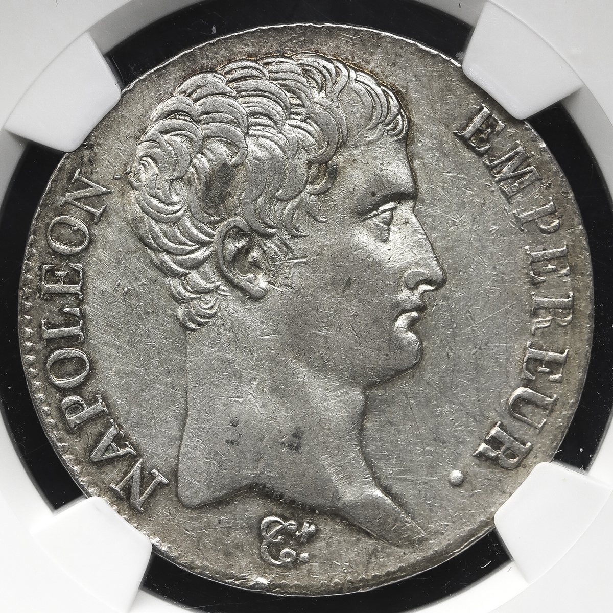 FRANCE Napoleon I ナポレオン1世(1802~15) 5Francs AN13(1804/5)A NGC-XF45 VF/EF