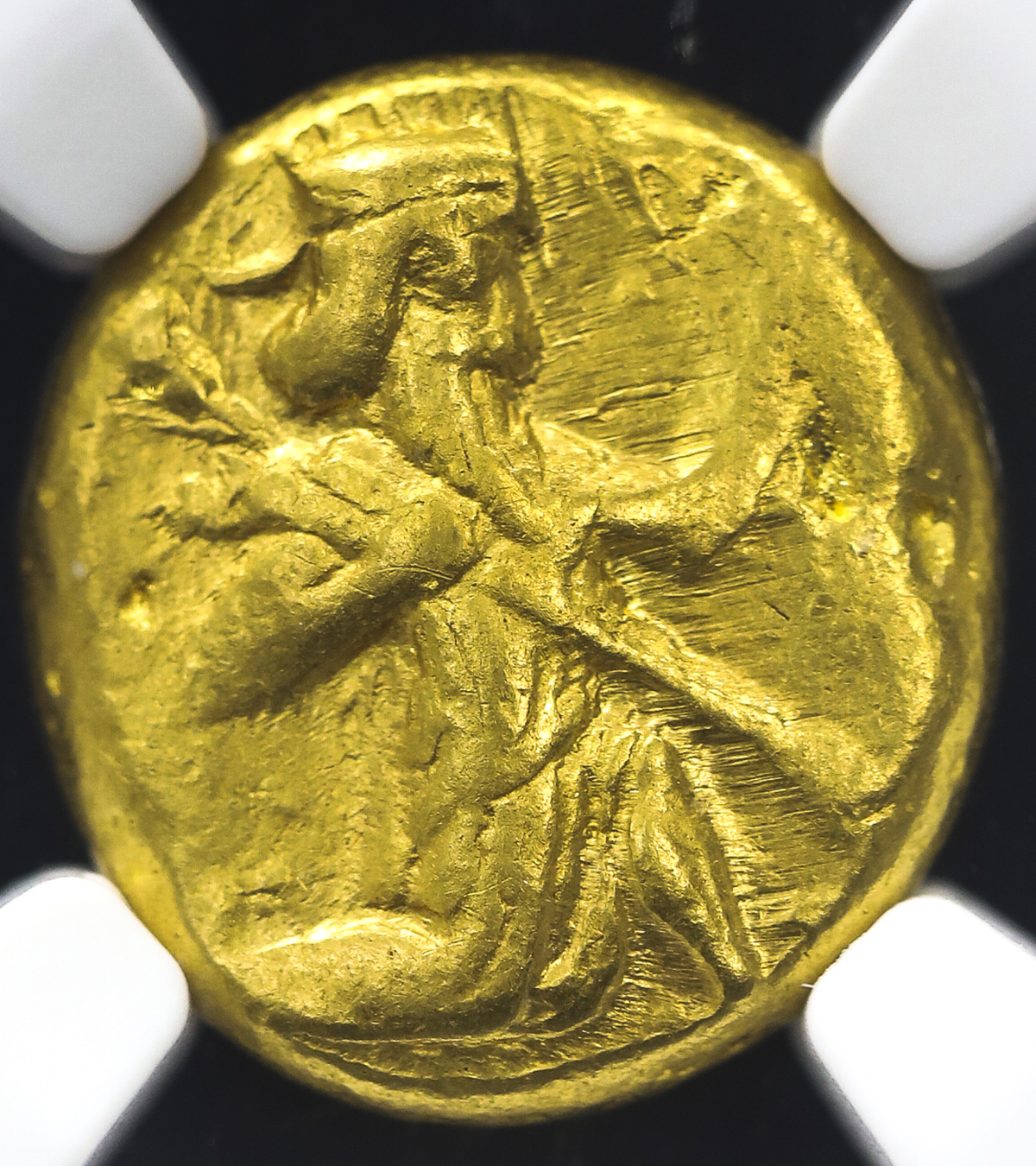 Achaemenid Empire Lydia アケメネスペ儿シア领リディア AV Daric ア儿タクセ儿クセス1世～ア儿タクセ儿クセス2世 450~375BC NGC-XF“Strike4/5 S