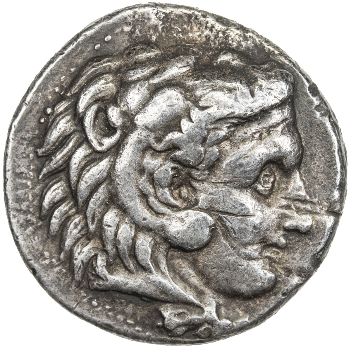 Ancient - Egypt，PTOLEMAIS: Ptolemy I, as Satrap, 323-305 BC, AR tetradrachm (16.57g), Memphis or Ale