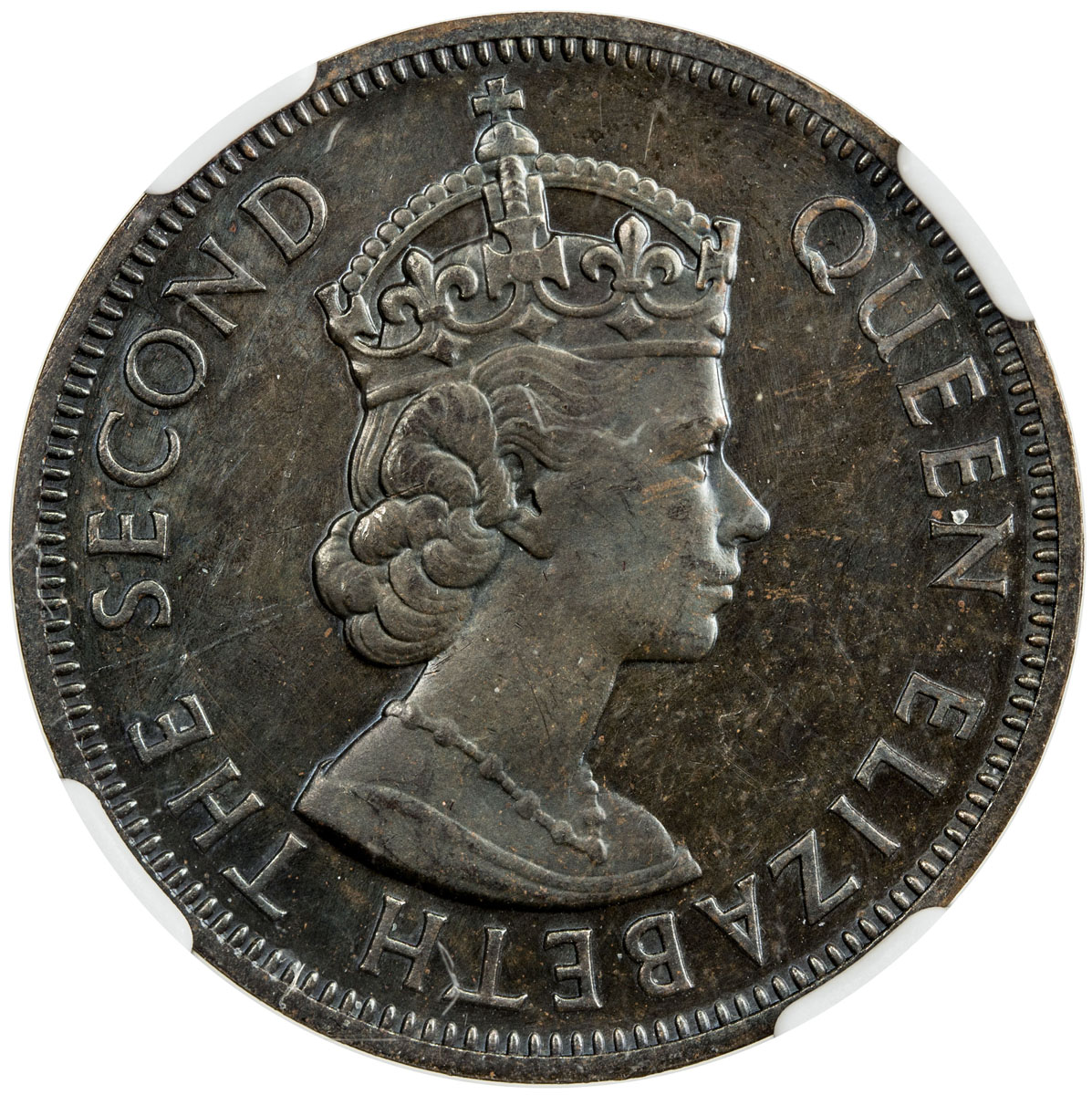 World Coins - The Americas，EAST BRITISH CARIBBEAN TERRITORIES: Elizabeth II, 1952-1965, AE cent, 196