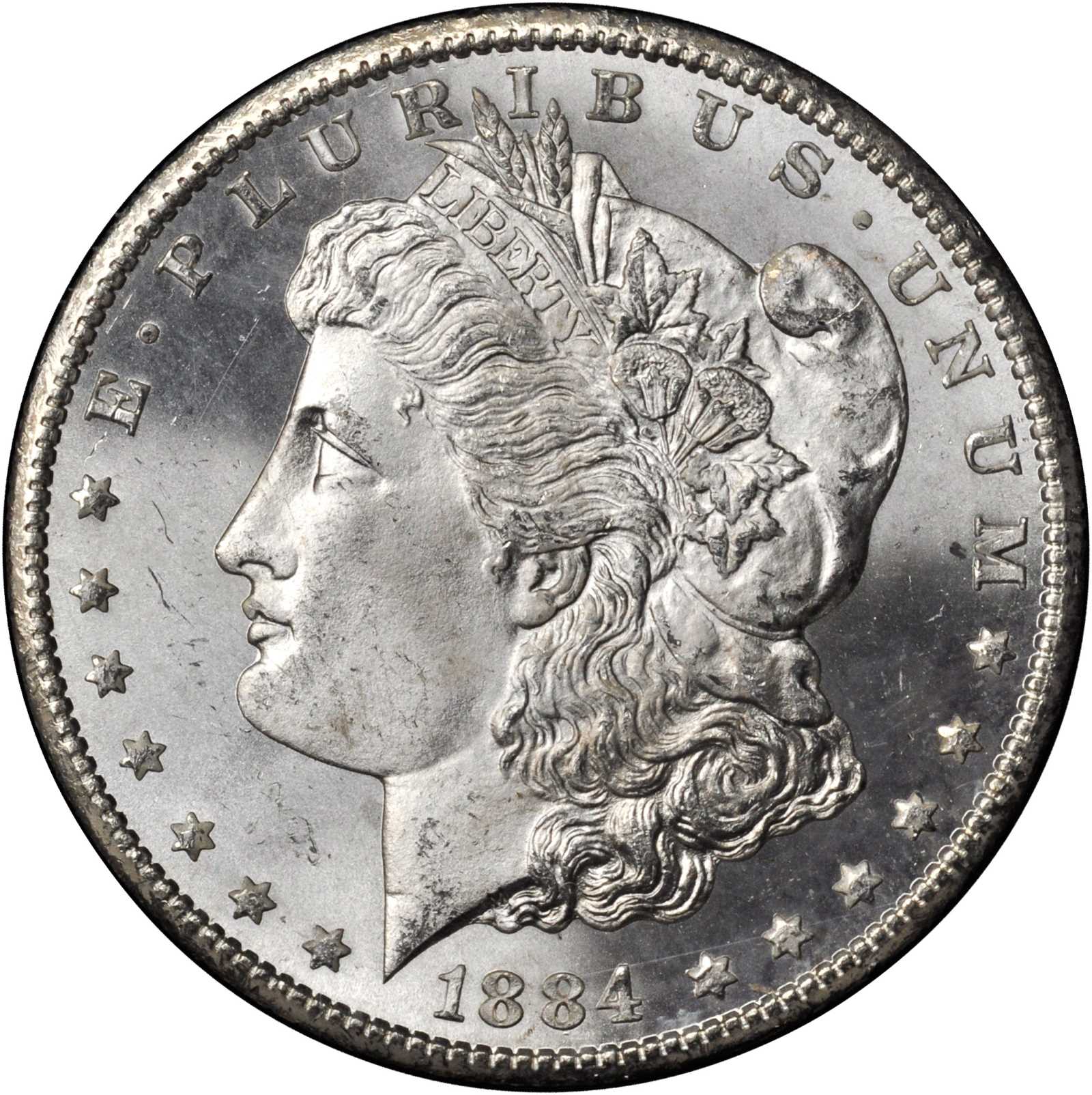 1884-CC GSA Morgan Silver Dollar. MS-66 (NGC).