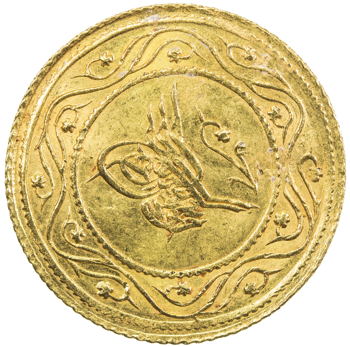 Islamic - Ottoman Empire，TURKEY: Mahmud II, 1808-1839, AV 2 rumi altin (4.82g), Kostantiniye, AH1223