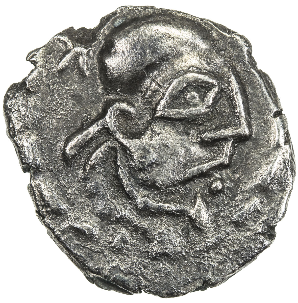 Ancient - Central Asia，KESH: Phseigacharis, ca. 1st-2nd century AD, AR hemidrachm (1.16g), Zeno-1313