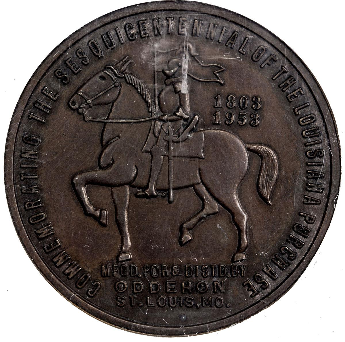 US Coins, Tokens & Medals，UNITED STATES:1953, bronze medal, H&K-509C, NGC graded MS65 BR, 