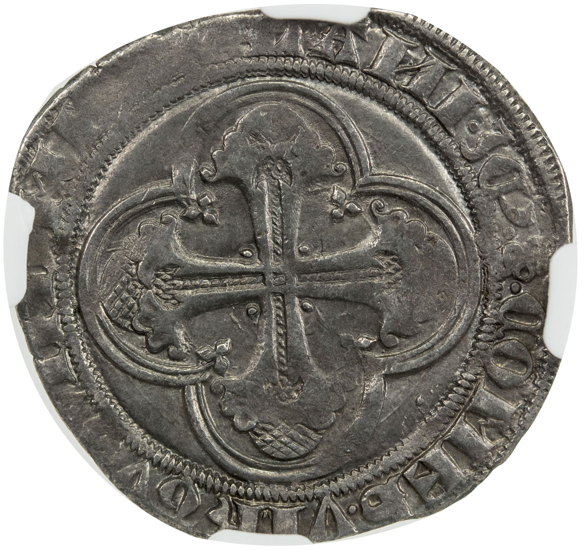 World Coins - Europe，VERONA: Gian Galeazzo Visconti, 1387-1402, AR pegione da 1½ soldi, Biaggi-2982,
