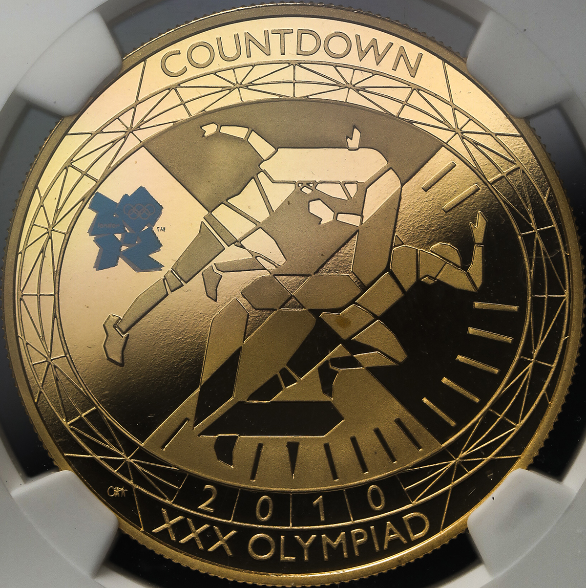 GREAT BRITAIN Elizabeth II エリザベス2世(1952~) 5Pounds in Gold 2010 NGC-PF69 Ultra Cameo Proof