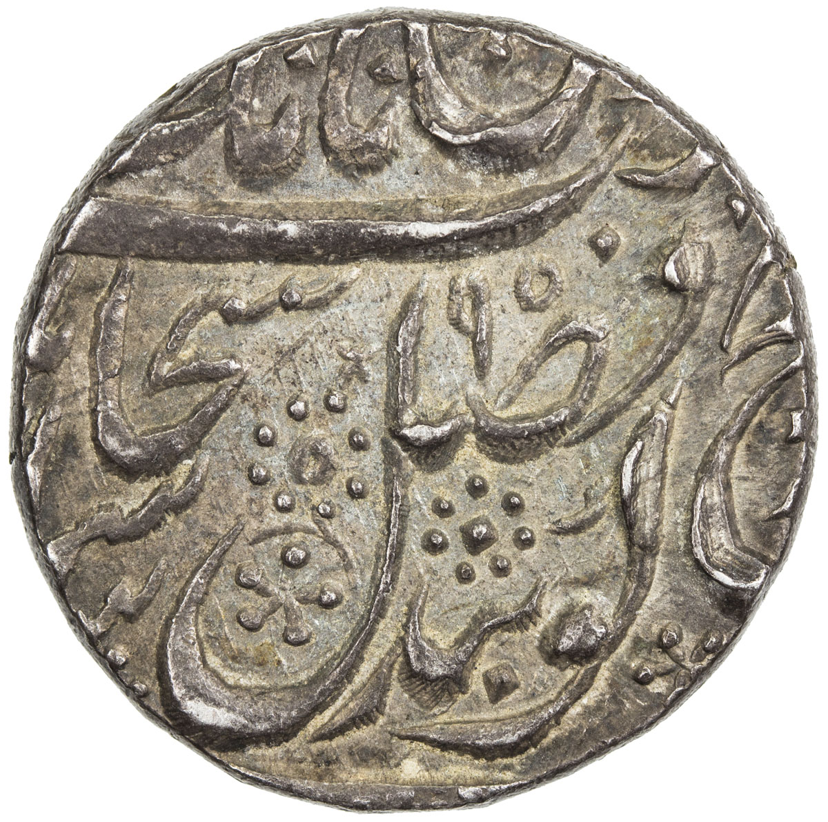 India - Princely States，SIKH EMPIRE: AR rupee (11.13g), Lahore, VS[18]95, KM-67, Herrli-08.09.04, VS