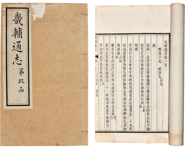 工具书 《畿辅通志》一册 极美