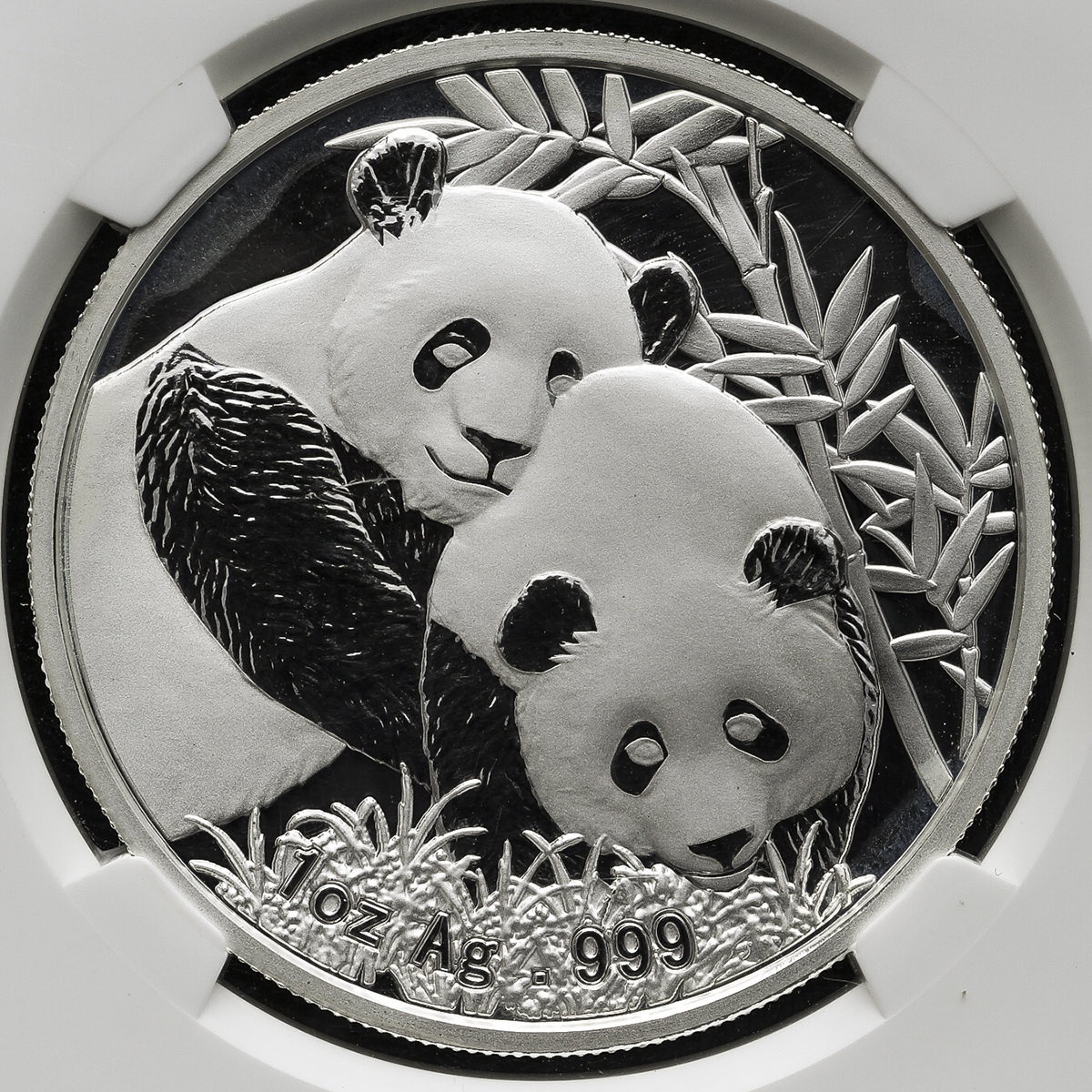2012年新加坡国际钱币展销会纪念银币1盎司 NGC PF 70