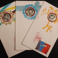  1984年建国35周年精制币（沈阳版 邮币封）
