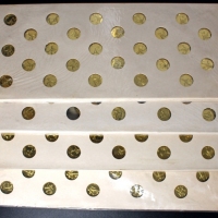  1980年冬奥铜币25套100枚（整版原封）