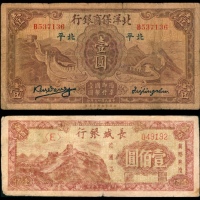  民国二十二年（1933年），北洋保商银行壹圆