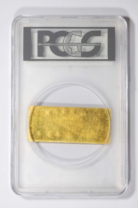  民国布图五两厂条一枚 PCGS MS61 88130057 CD9865成色985.0市两4.945 