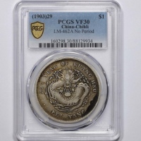  北洋造光绪29年七钱二分 PCGS VF 30