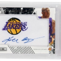  2009-10赛季 Panini RS系列 科比签名球星卡 限量199张 PSA评级8分