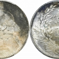  袁世凯像民国十年壹圆普通 PCGS MS 63