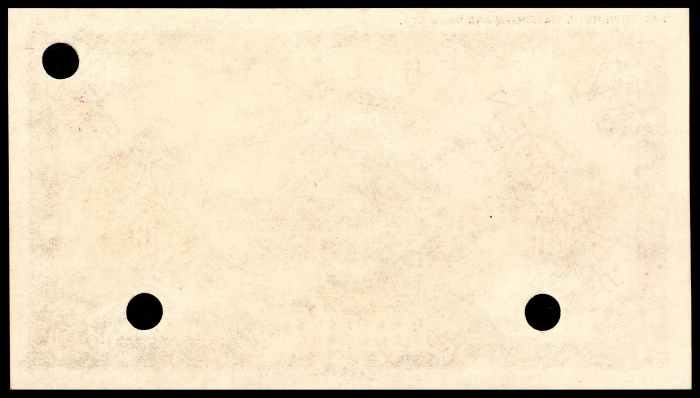 民国十三年(1924年),交通银行贰拾圆 样票 正反各一枚 民国十三年(1924年),交通银行贰拾圆 样票 正反各一枚
