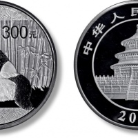  2015年熊猫纪念银币1公斤 PCGS Proof 68