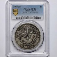 北洋造光绪29年七钱二分 PCGS XF 40