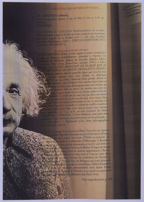  爱因斯坦《相对论引力理论》 重要手稿 完未流通