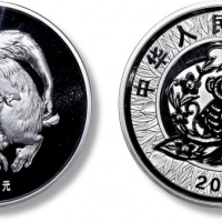  2004年甲申(猴)年生肖纪念银币1公斤 完未流通