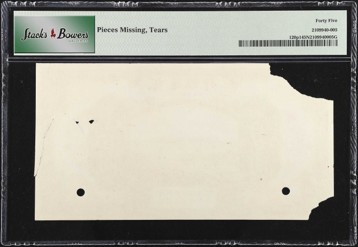  1914年交通银行壹百圆 PMG XF 45 Bank of Communications. 100 Yuan