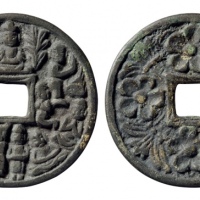  宋元礼佛图人物故事花钱 GBCA 古-美品 85
