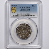  西藏道光2年无币值 PCGS XF 45