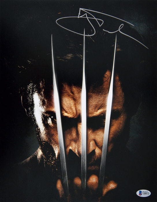  《金刚狼》主演休·杰克曼 亲笔签名照片