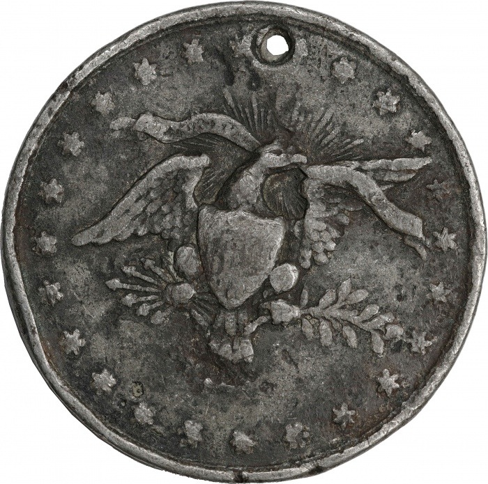 1828年约翰-昆西-亚当斯竞选奖章 完未流通 John Quincy Adams Campaign Medal 1828年约翰-昆西-亚当斯竞选奖章 完未流通 John Quincy Adams Campaign Medal