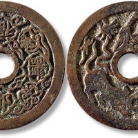  清“驱邪降福”背“钟馗五毒”花钱 极美品