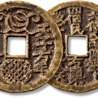  清“天子万年如日之升”背“谜语”花钱 上美品