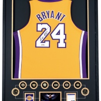  NBA球星科比 亲笔签名球衣