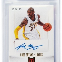  2012-13赛季 panini momentum 科比签字 122/199编 BGS评级9/9