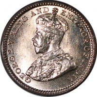  1932年香港五仙，PCGS MS65，#20334515