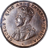 1926年香港一仙，PCGS MS63BN，#35700975
