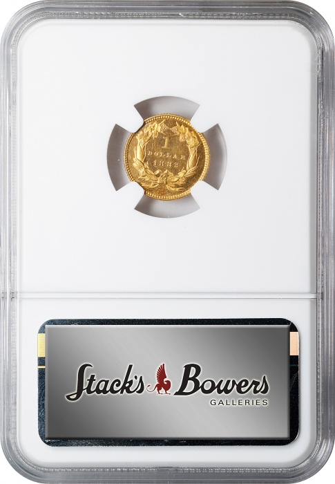  1882年美元金币 NGC PF 64 1882 Gold Dollar