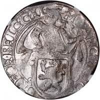  1647年荷兰希德兰省狮子银币，NGC MS62，NGC目前仅有三枚获更高评分