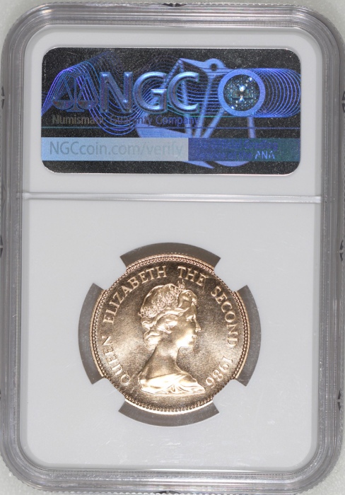 1986年香港十二生肖虎年$1000纪念金币，NGC MS70，#6473456-009