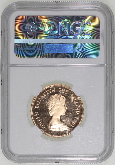  1981年香港十二生肖鸡年$1000纪念精铸金币，NGC PF68 Ultra Cameo，#4617712-001