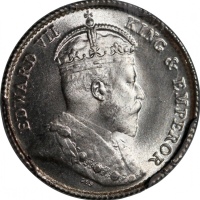  1904年香港五仙，PCGS MS66，难得高分，#42978958
