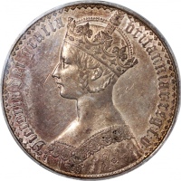  1847年英国哥德式克朗样币，PCGS PR58，经典设计佳品例子, 热门