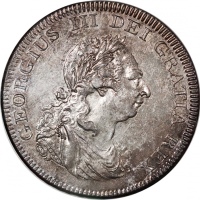  1804年英伦银行1元，PCGS AU58
