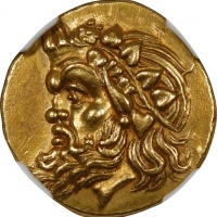  公元前340-325年博斯普鲁斯金币 NGC Ancients AU BOSPOROS. Pantikapaion. AV Stater